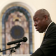 Attorney Ben Crump speaks at a news conference on January 13, 2022, in Fayetteville, North Carolina.